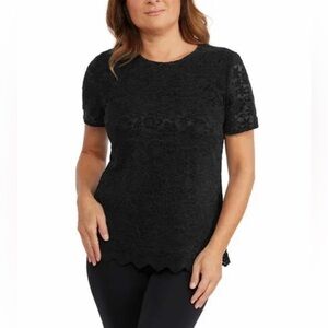 Teddi Rose Beautiful Lace Top Floral pattern Size Medium NWT